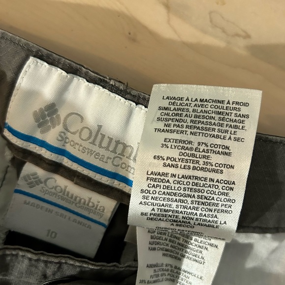 Columbia Gray Adjustable Waist Capris Size 10 - Picture 5 of 16